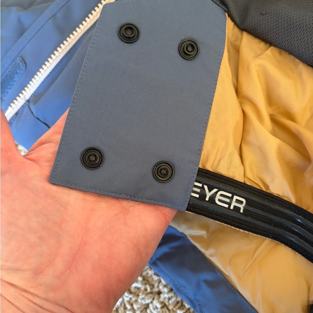 Obermeyer Thermore Ski Coat Size 8 Aspen Insulated Snow Powder Colorado Downhill - Picture 14 of 16